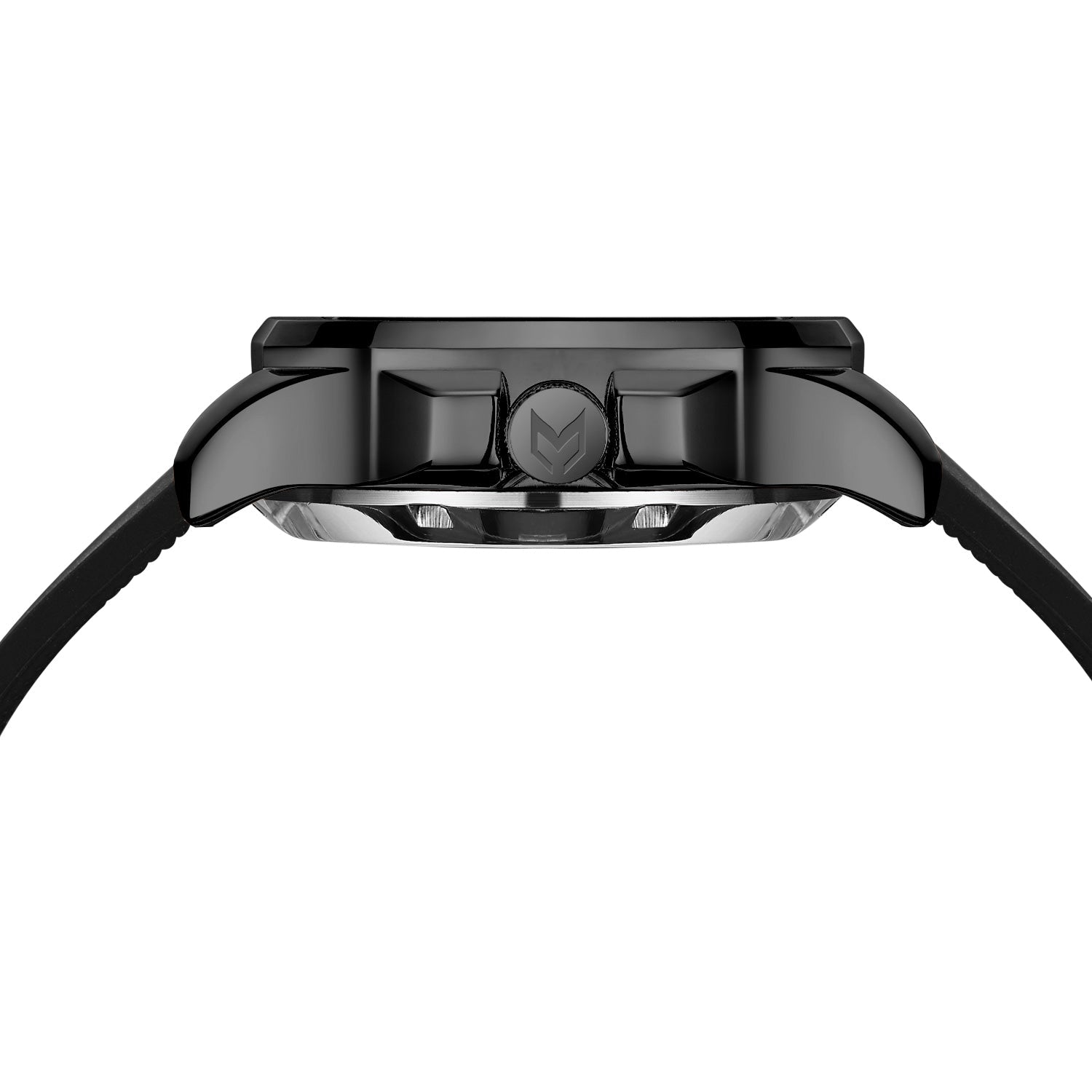 Black Onyx Skeleton Watch – Stylish Timepiece – Elegant Men's Watch