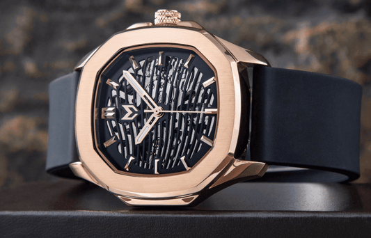 Rose Gold Founders Edition - Skeleton Watch - Table