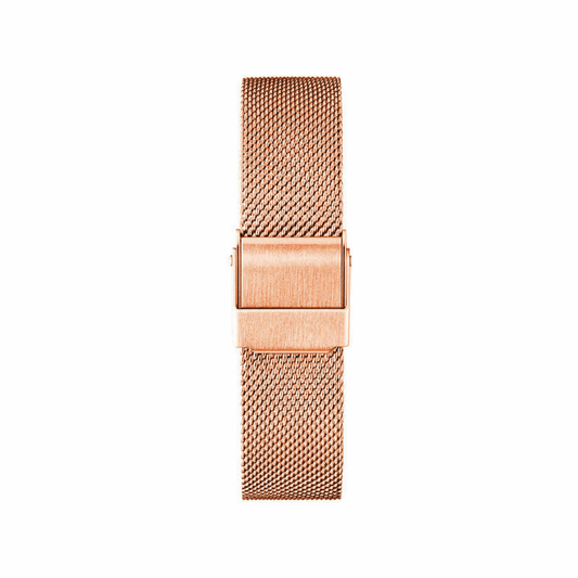Rose Gold Mesh Strap - Norwegian Design - Minimalist Watch